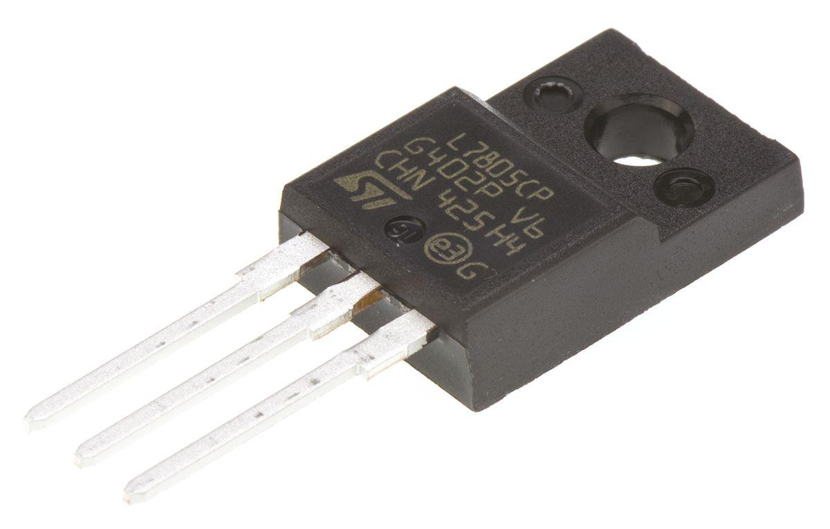 STMicroelectronics Spannungsregler 1.5A, 1 Linearregler TO-220FP, 3-Pin, Fest