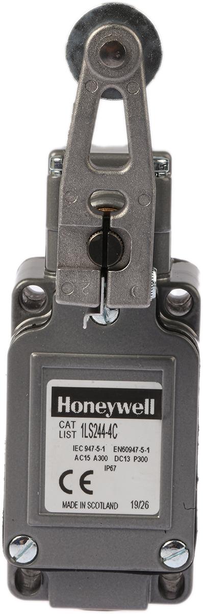 Honeywell LS Endschalter, Rollenhebel, IP 67, 10A Anschluss M20