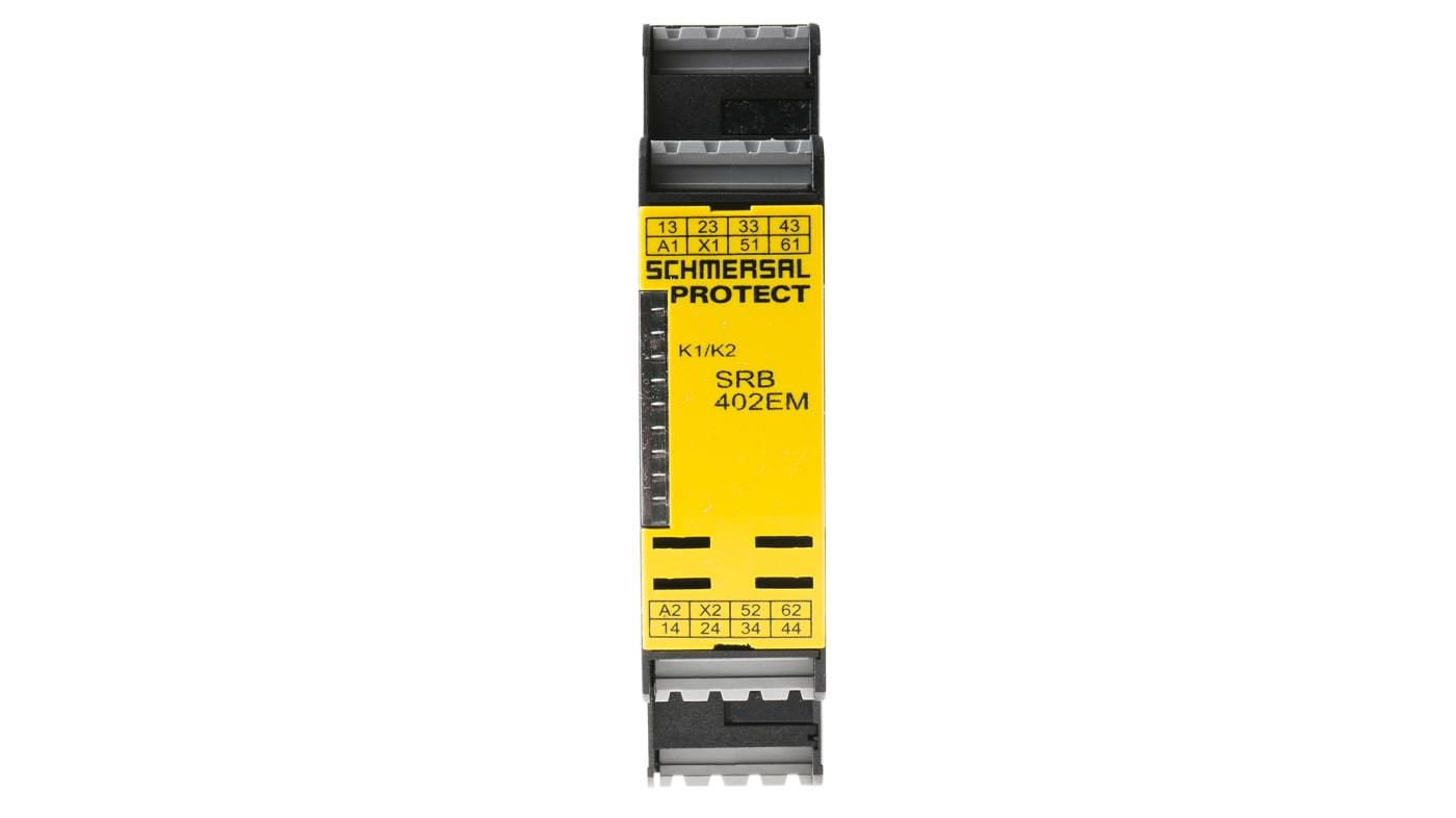 Produktfoto 1 von Schmersal SRB 402EM Ausgangsmodul, 24 V / 6 Ausgänge / 0,001 kW