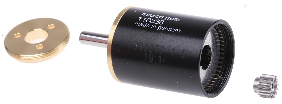 Produktfoto 1 von Maxon 19:1 Planeten Getriebe / 0,8 Nm, Ø 22 mm x 29.4mm, Schaft-Ø 4mm