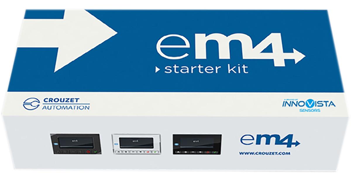 Crouzet em4 SPS CPU Starter Kit, 12 (Digital/Analog), 4 (Digital) Eing. PWM, Relais Ausg.Typ Analog, digital Eing.Typ