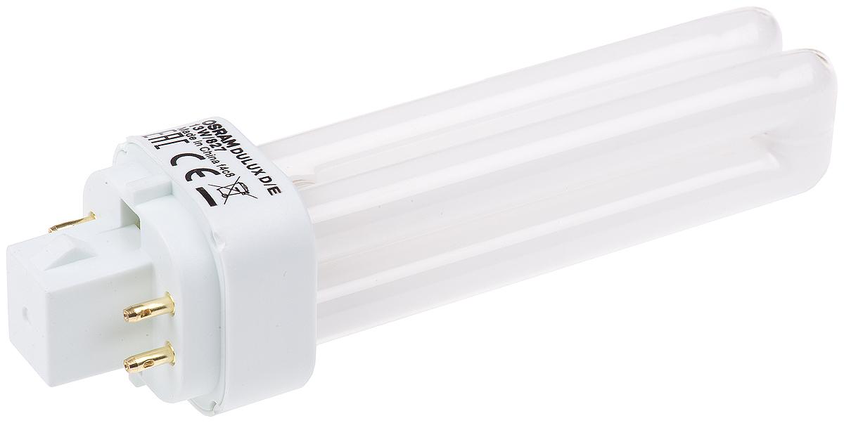 Produktfoto 1 von Osram DULUX 4-Rohr Energiesparlampe, 13 W L. 131 mm, Sockel G24q-1 2700K Ø 27mm