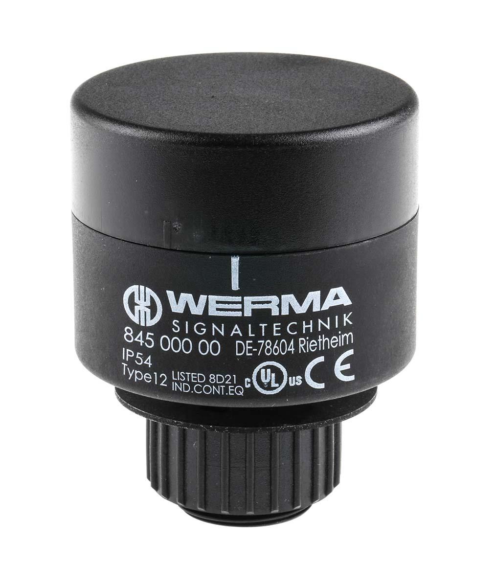 Produktfoto 1 von Werma KombiSIGN 50 845 Anschlusseinheit, 12 → 230 V ac/dc, 52mm x 16mm