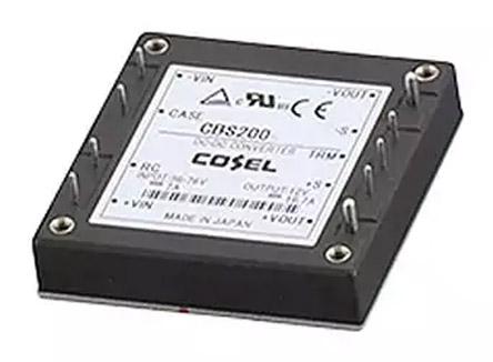 Produktfoto 1 von Cosel DC/DC-Wandler 150W 18→ 36 V dc IN, 5V dc OUT / 30A 1 kV ac, 1.5kV dc isoliert