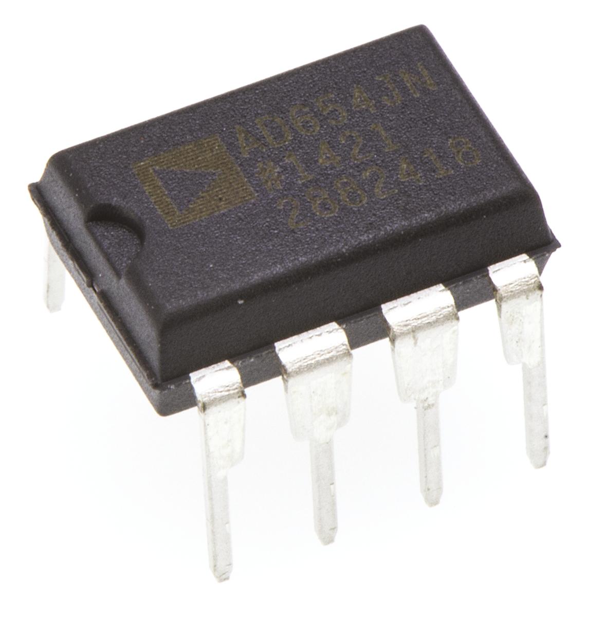 Produktfoto 1 von Analog Devices VFC Spannung/Frequenz Wandler, Nicht-Synchron, 500kHz, ±0.4%FSR, Dual, Single, PDIP, 8-Pin