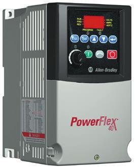 Produktfoto 1 von Allen Bradley PowerFlex 40, 1-Phasen Frequenzumrichter 0,4 kW, 230 V ac / 2,3 A 400Hz