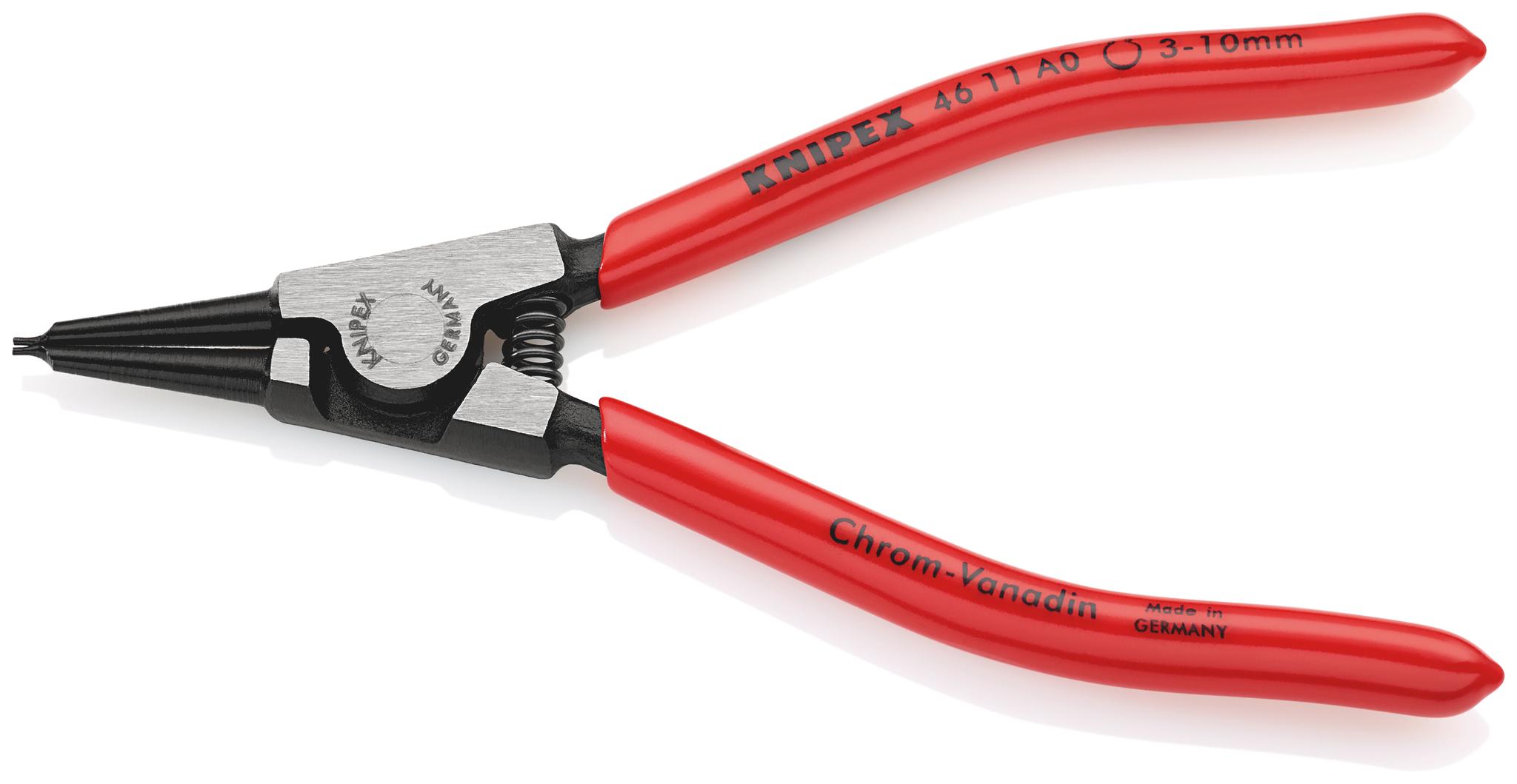 Produktfoto 1 von Knipex Sicherungsringzange, gebogen 140 mm 3 → 10 mm