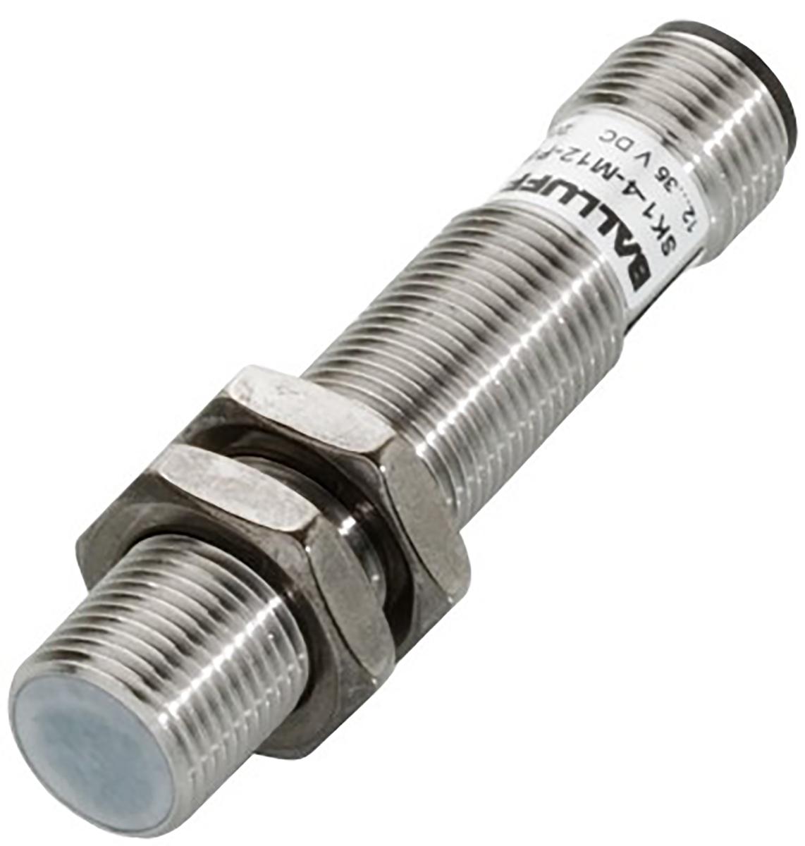 BALLUFF M12 Näherungssensor PNP 12 → 35 V dc / 200 mA, zylindrisch 4 mm, IP65