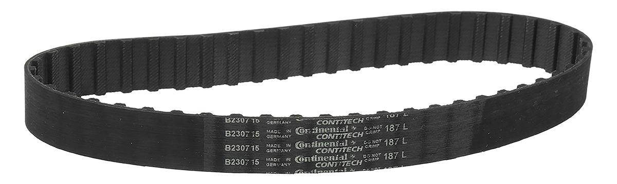 Contitech Gummi Zahnriemen 50 Zähne, Teilung 9.5mm, Maße 19.05mm x 476.25mm, 60m/s