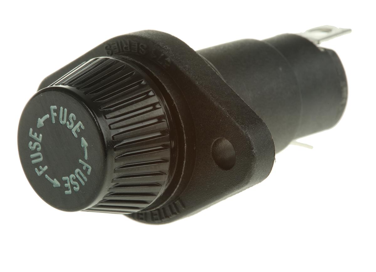 Produktfoto 1 von Littelfuse Sicherungshalter für 10 x 38mm Sicherungen 20A 600V ac, Serie 571