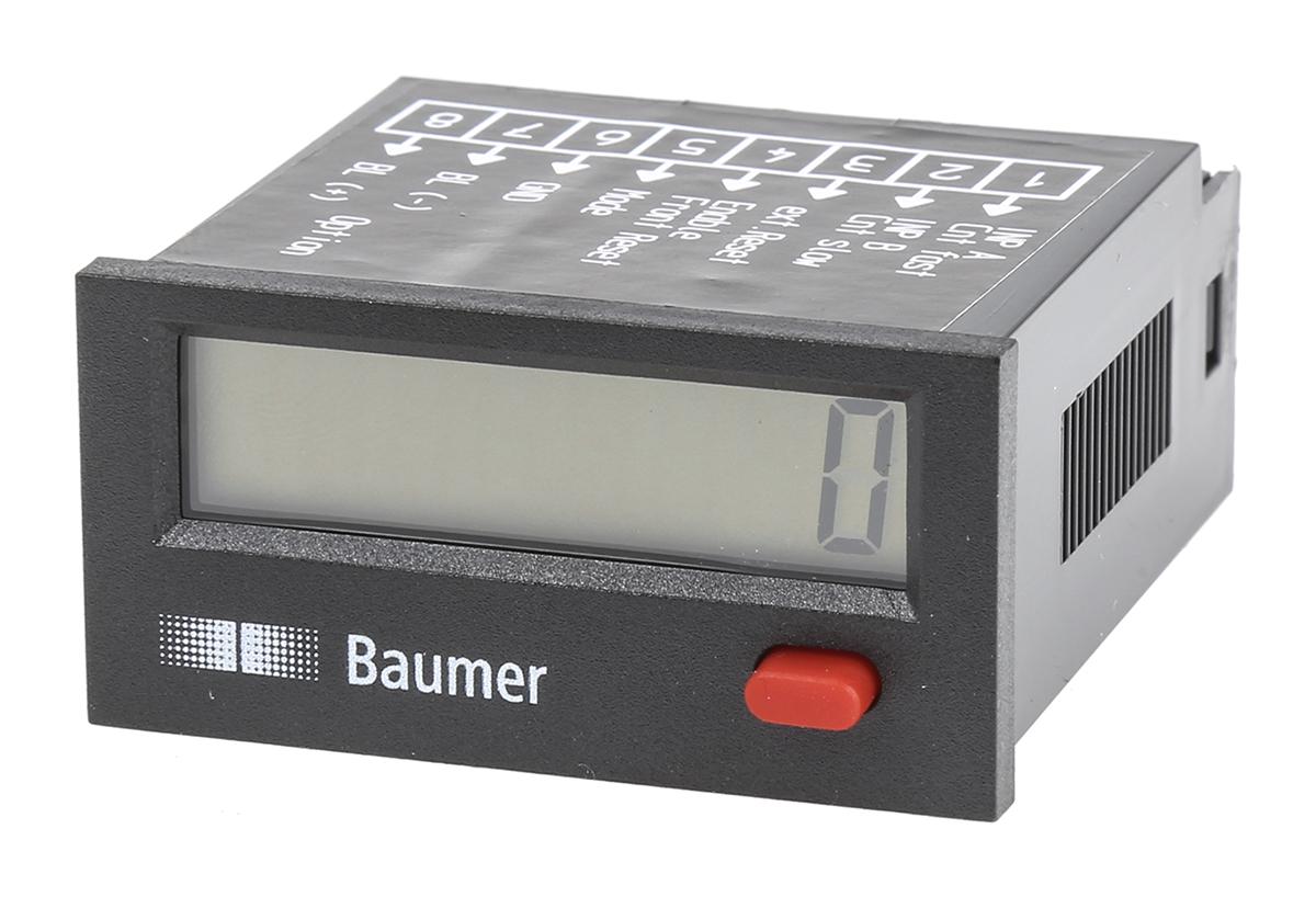 Produktfoto 1 von Baumer ISI30 Bidirektional Zähler LCD 8-stellig, Impulse, max. 7kHz, -9999999 → 99999999