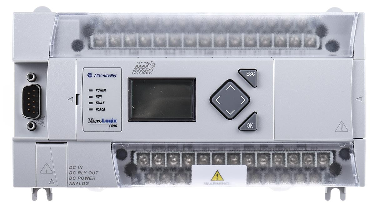 Produktfoto 1 von Allen Bradley 1766 SPS-E/A Modul für Serie MicroLogix 1400, 20 x Digital IN / 12 x MicroLogix Relais OUT,