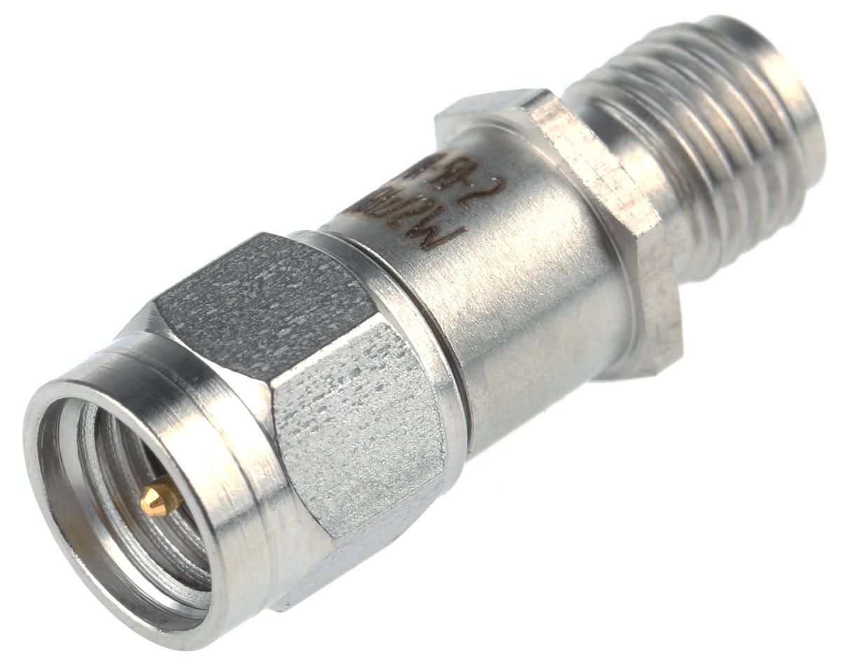 Produktfoto 1 von Huber+Suhner HF Dämpfungsglied, SMA-Stecker an Buchse, 10dB, 50Ω, DC → 6GHz