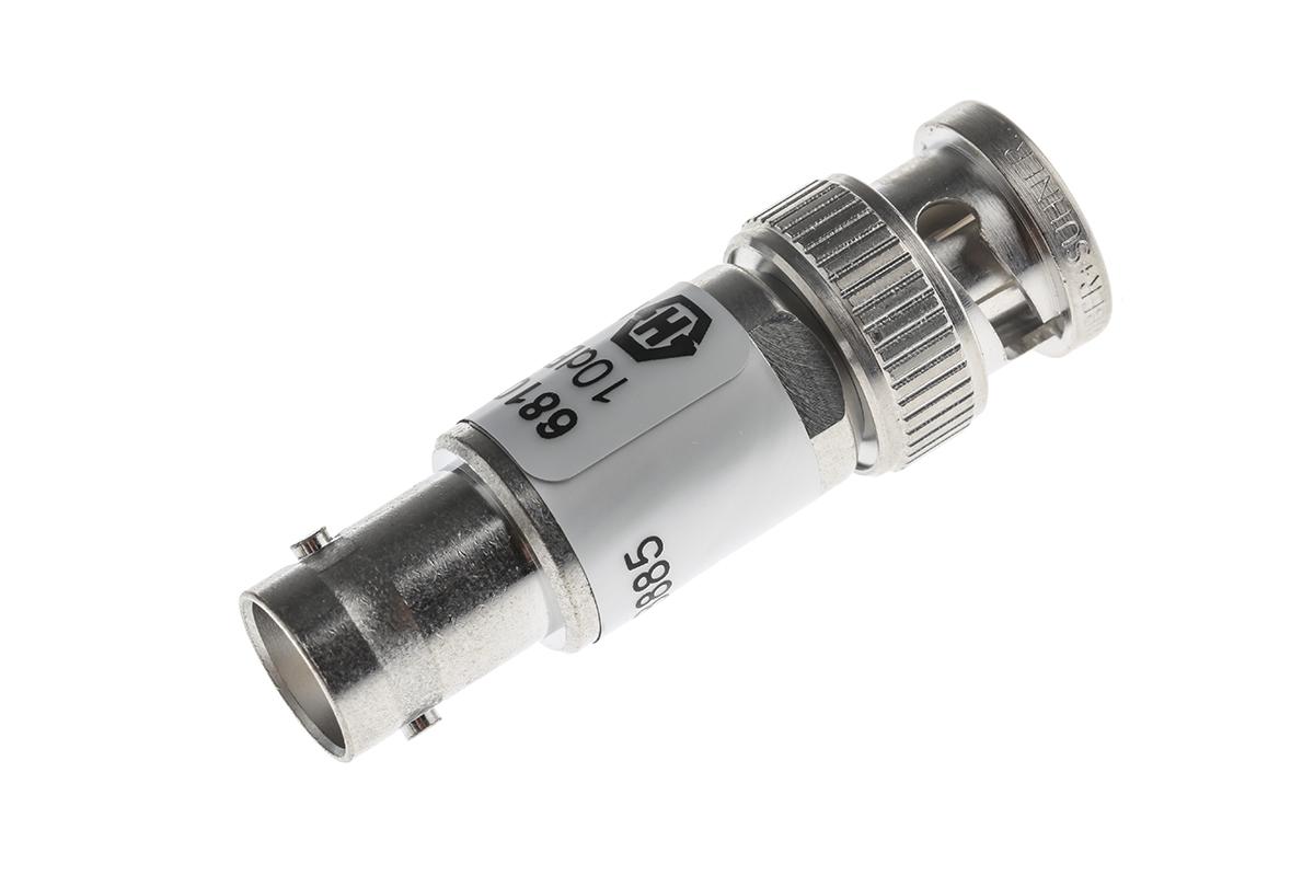 Produktfoto 1 von Huber+Suhner HF Dämpfungsglied, BNC Stecker - BNC Buchse, 0.5 dB, 10 dB, 50Ω, 4GHz