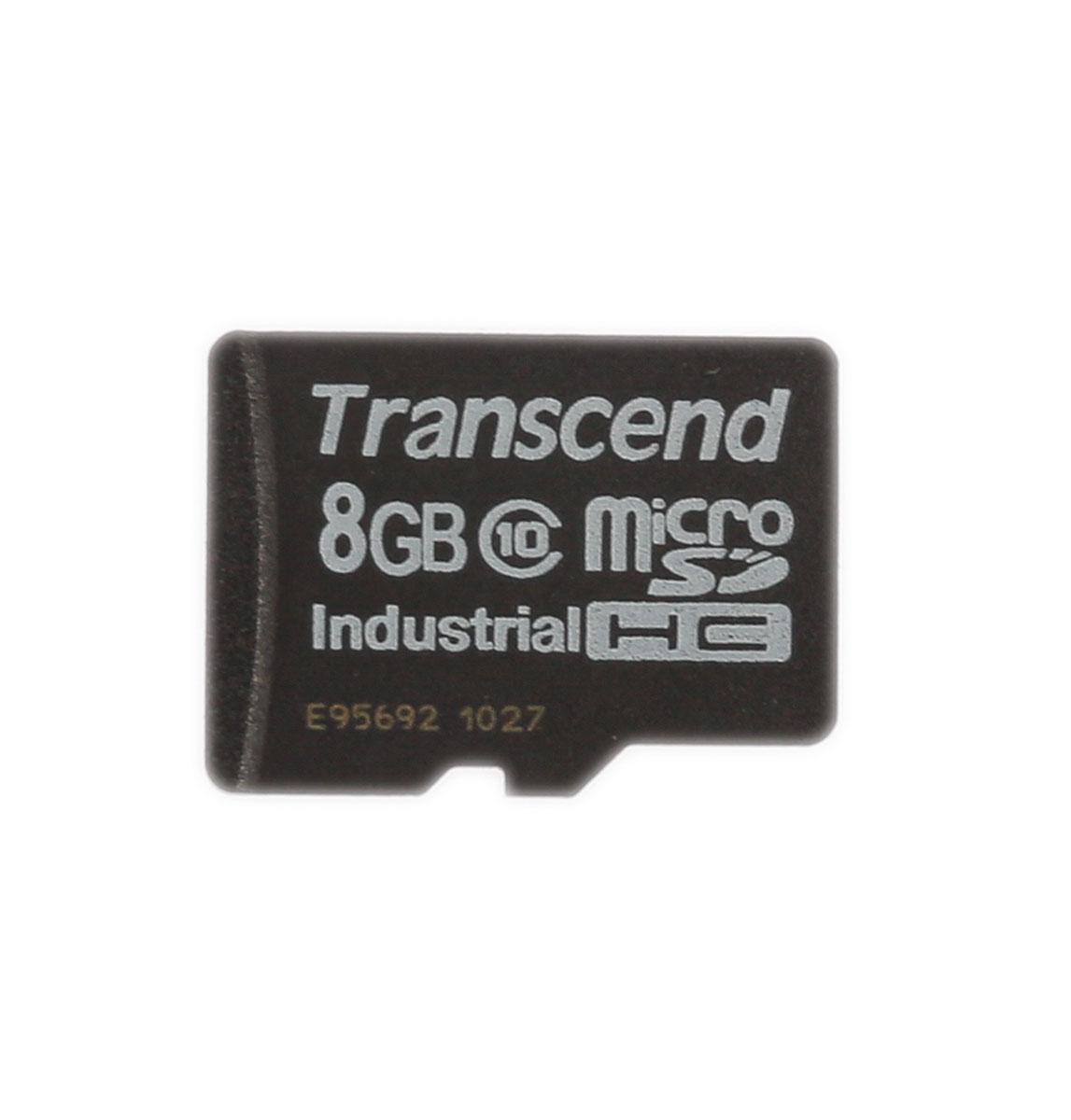 Produktfoto 1 von Transcend Industrial MicroSD Micro SD Karte 8 GB Class 10 Industrieausführung, MLC