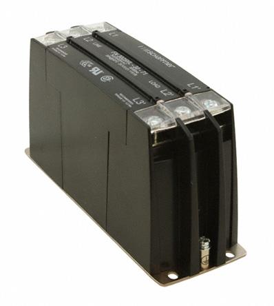 Schaffner FN3025 Entstörfilter, 520 V ac, 50A, Gehäusemontage 10.5W, Drahtanschluss, 3-phasig 2,5 mA / 60Hz Single