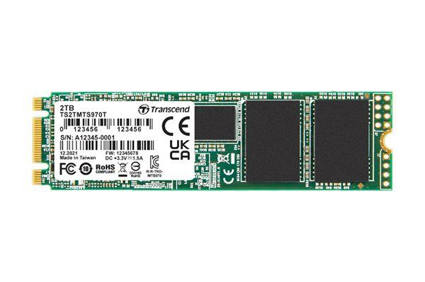 Produktfoto 1 von Transcend MTS970T, M.2 Intern SSD-Laufwerk SATA III Industrieausführung, 512 GB, SSD