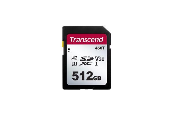 Produktfoto 1 von Transcend SDXC SD-Karte 512 GB V30 Industrieausführung