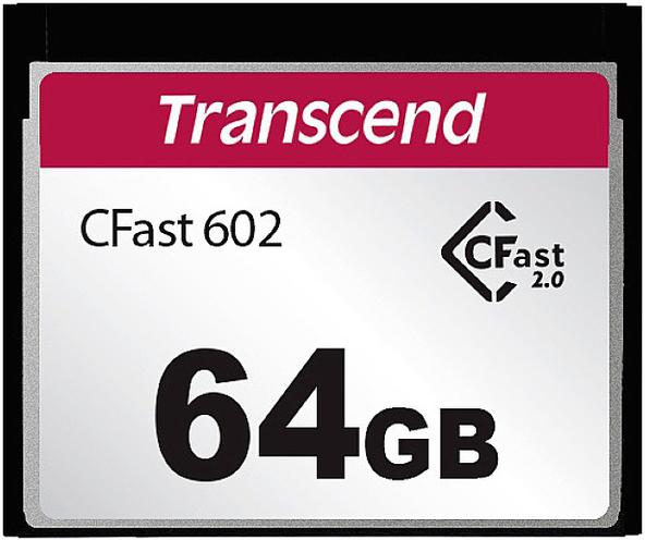 Produktfoto 1 von Transcend CFX602, CFast-Karte, 64GB, MLC