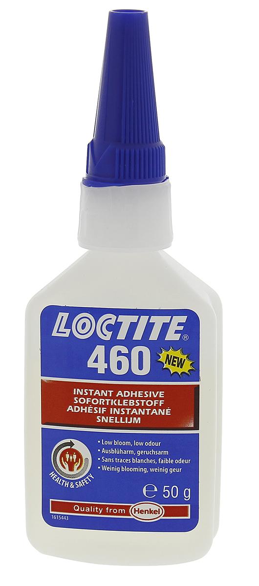 Produktfoto 1 von Loctite 460 Sekundenkleber Flüssig transparent, Flasche 50 g