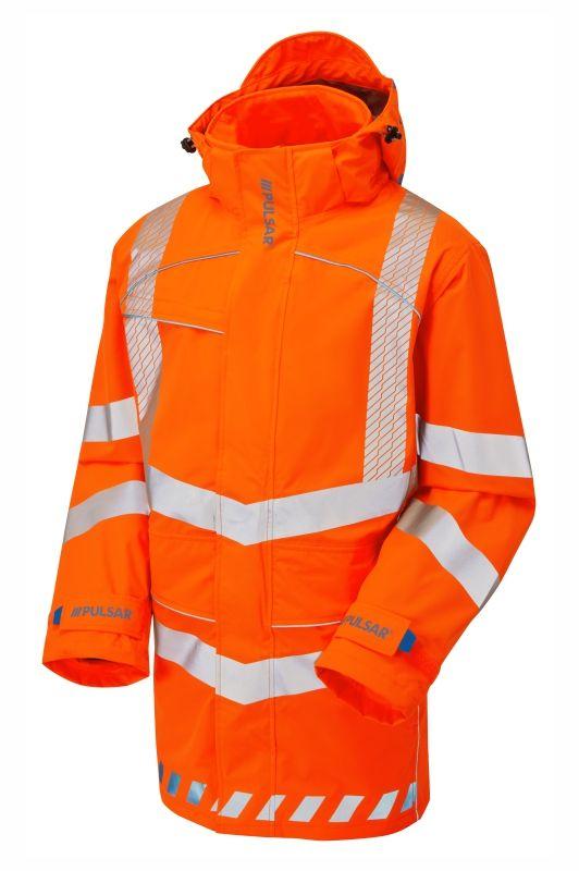 Produktfoto 1 von PULSAR Herren Warn-Softshelljacke Wasserdicht, Atmungsaktiv, Winddicht, Größe XXL