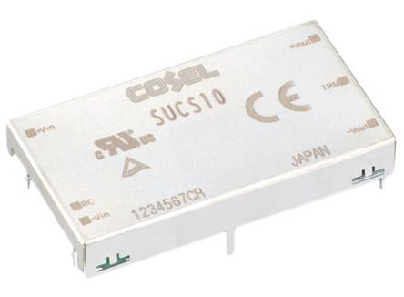 Produktfoto 1 von Cosel DC/DC-Wandler 10W 9 → 18 V dc IN, 5V dc OUT / 2A 500V ac isoliert