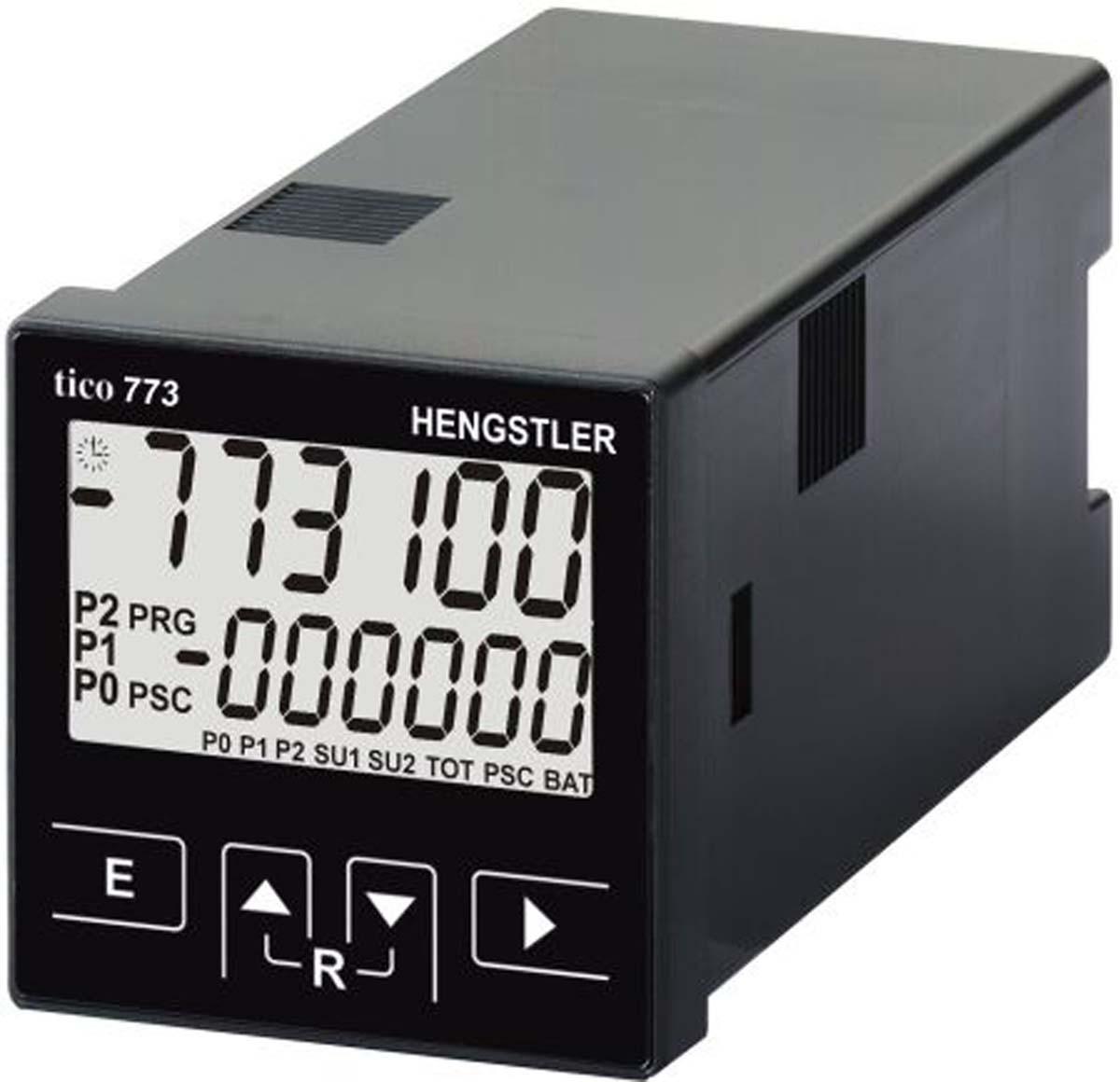 Produktfoto 1 von Hengstler TICO 773 Unidirektional Zähler LCD 6-stellig, max. 60kHz, 12 → 30 V dc