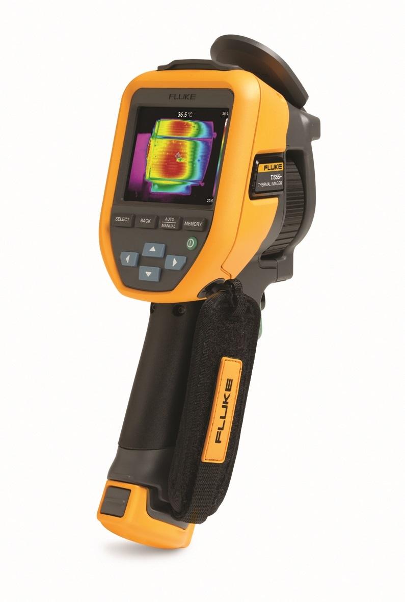 Produktfoto 1 von Fluke TiS55+ Wärmebildkamera Hand-Fokus 256 x 192Pixel, -20 → +500 °C , DKD/DAkkS-kalibriert