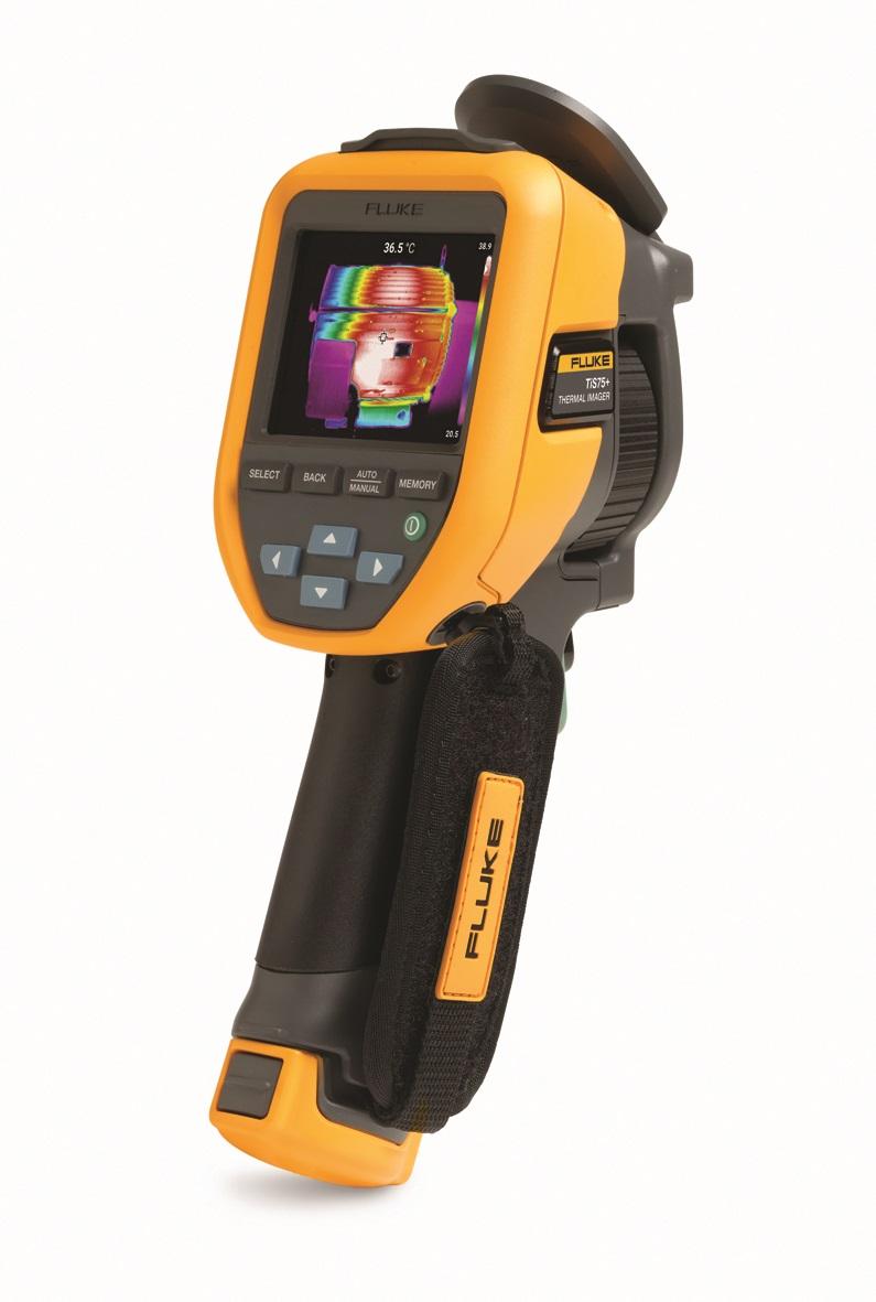 Produktfoto 1 von Fluke TiS75+ Wärmebildkamera Hand-Fokus 384 x 288Pixel, -20 → +500 °C , ISO-kalibriert