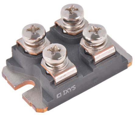 Produktfoto 1 von IXYS SCR Zweifachthyristormodul 40A SOT-227B 1600V 650A