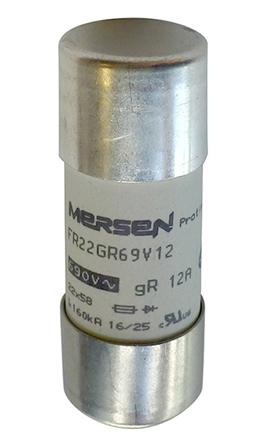 Produktfoto 1 von Mersen Protistor Feinsicherung FF / 32A 22 x 58mm 500 V dc, 690 V ac, 700V ac gR