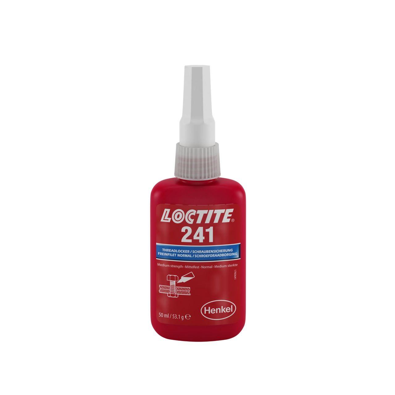 Produktfoto 1 von Loctite 241 Schraubensicherungsklebstoff Blau 50 ml