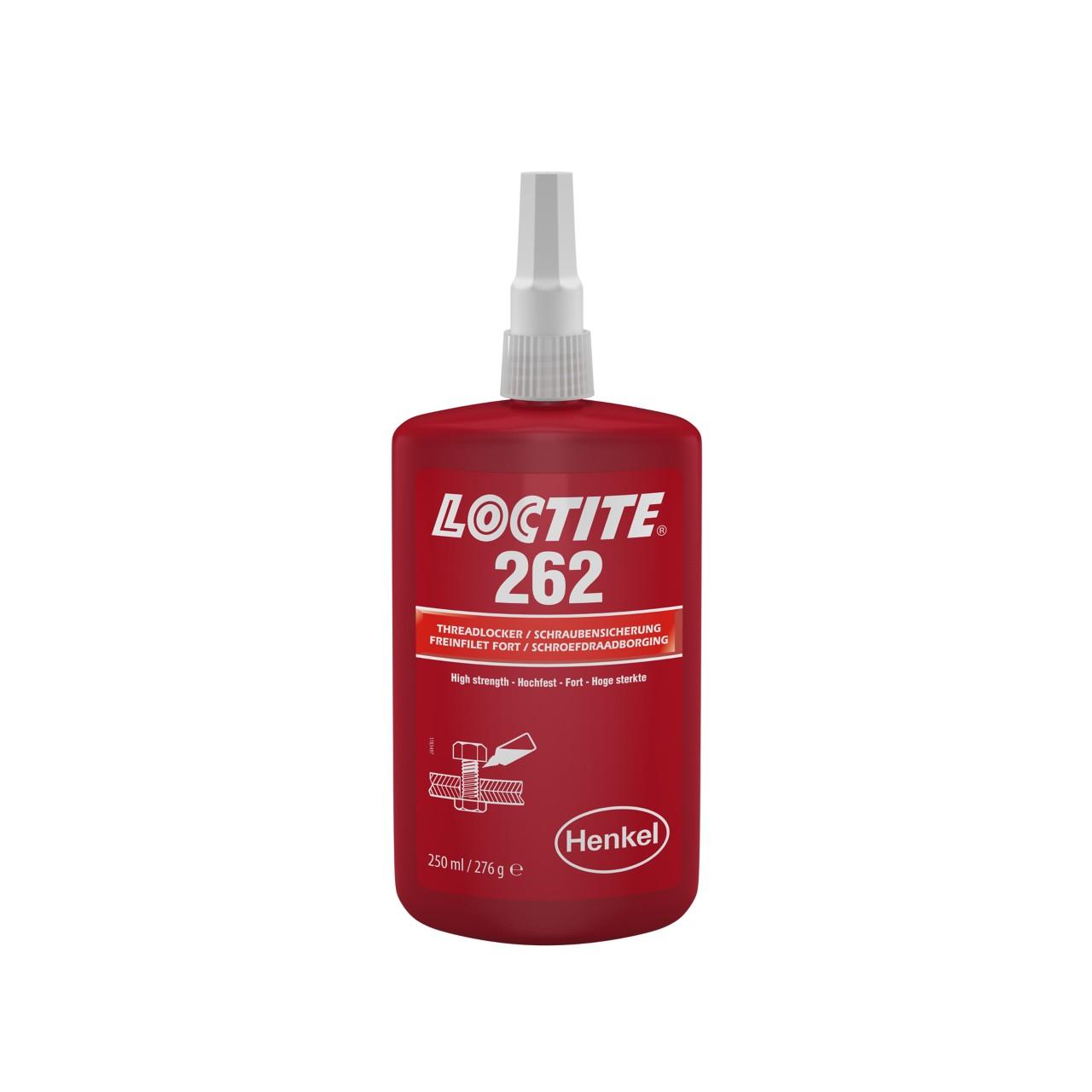 Produktfoto 1 von Loctite 262 Schraubensicherungsklebstoff Rot 250 ml