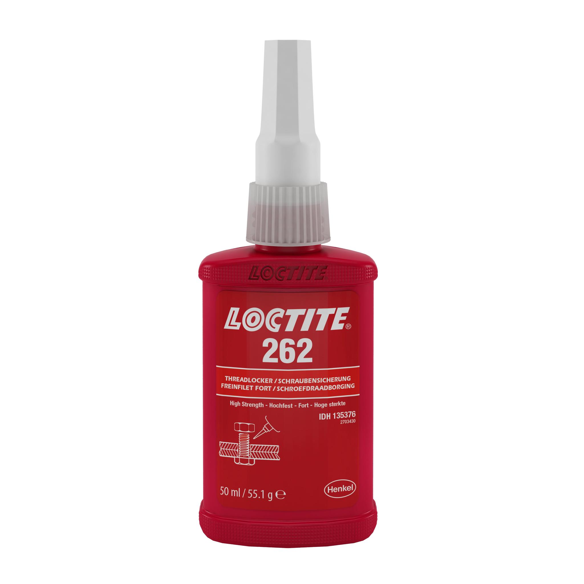 Produktfoto 1 von Loctite 262 Schraubensicherungsklebstoff Rot 50 ml