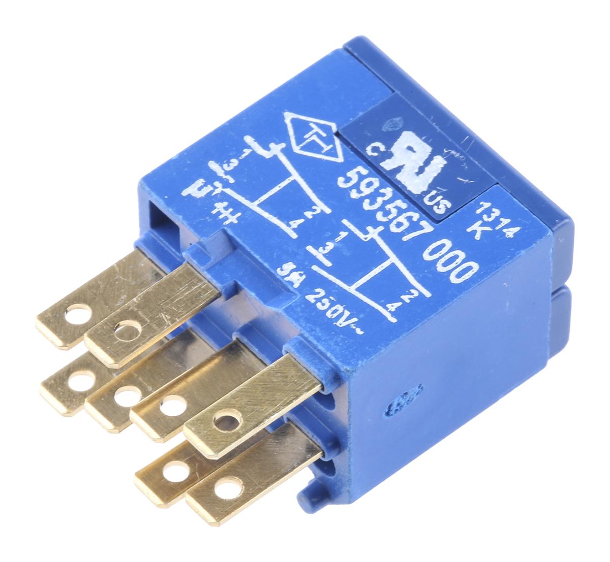 Saia-Burgess Drucktaster-Kontaktblock, , 1 Wechsler für Runde Anzeige 350872, rund rastend 350822, rund tastend 350816,