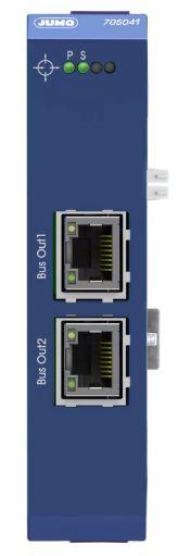 Jumo E/A-Module für variTRON Systembus IN variTRON Systembus 1/2 OUT, 0,88 x 4,07 x 3,99 Zoll