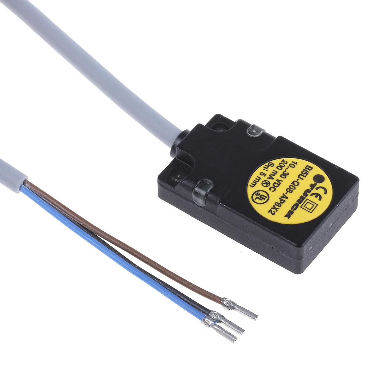 Produktfoto 1 von Turck Näherungssensor PNP 10 → 30 V dc / 200 mA, Kubisch 5 mm, IP67