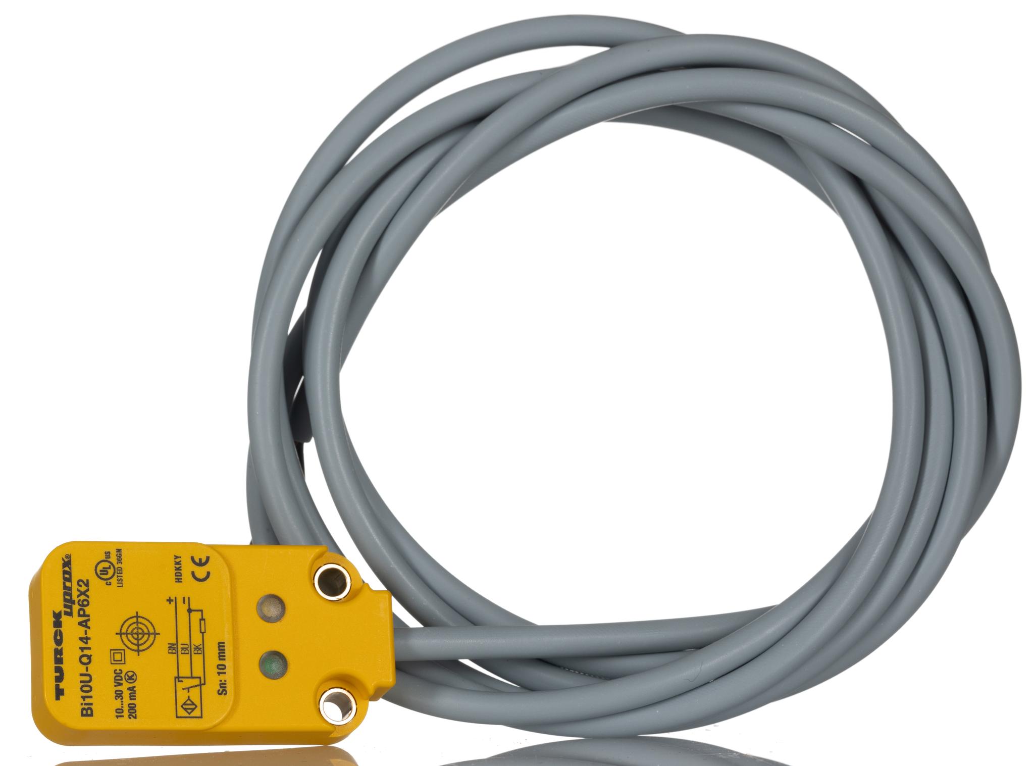 Produktfoto 1 von Turck Näherungssensor PNP 10 → 30 V dc / 200 mA, Kubisch 10 mm, IP67