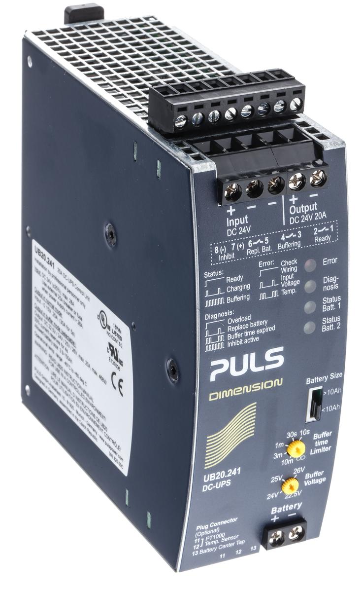 Produktfoto 1 von PULS USV Stromversorgung 480W, 24V dc