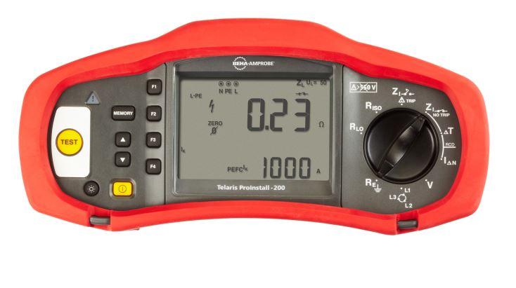 Produktfoto 1 von Fluke PRO-200-EUR FTT Multifunktionsprüfgerät, 3-Draht autom.RCD Rampentest Ohne Auslösung, 100V