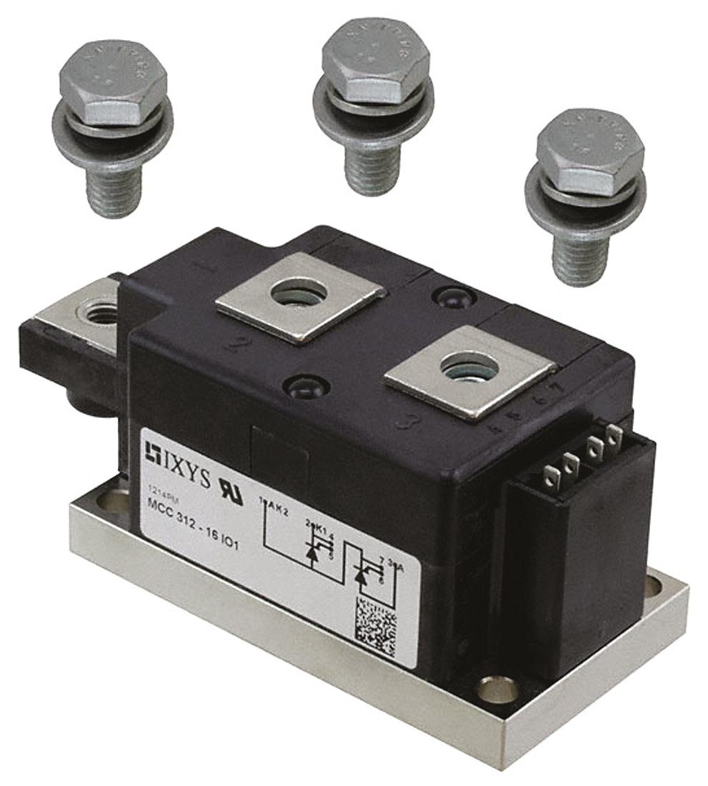 Produktfoto 1 von IXYS SCR Modul Zweifachthyristormodul 320A Y1 CU 1600V 10.1kA