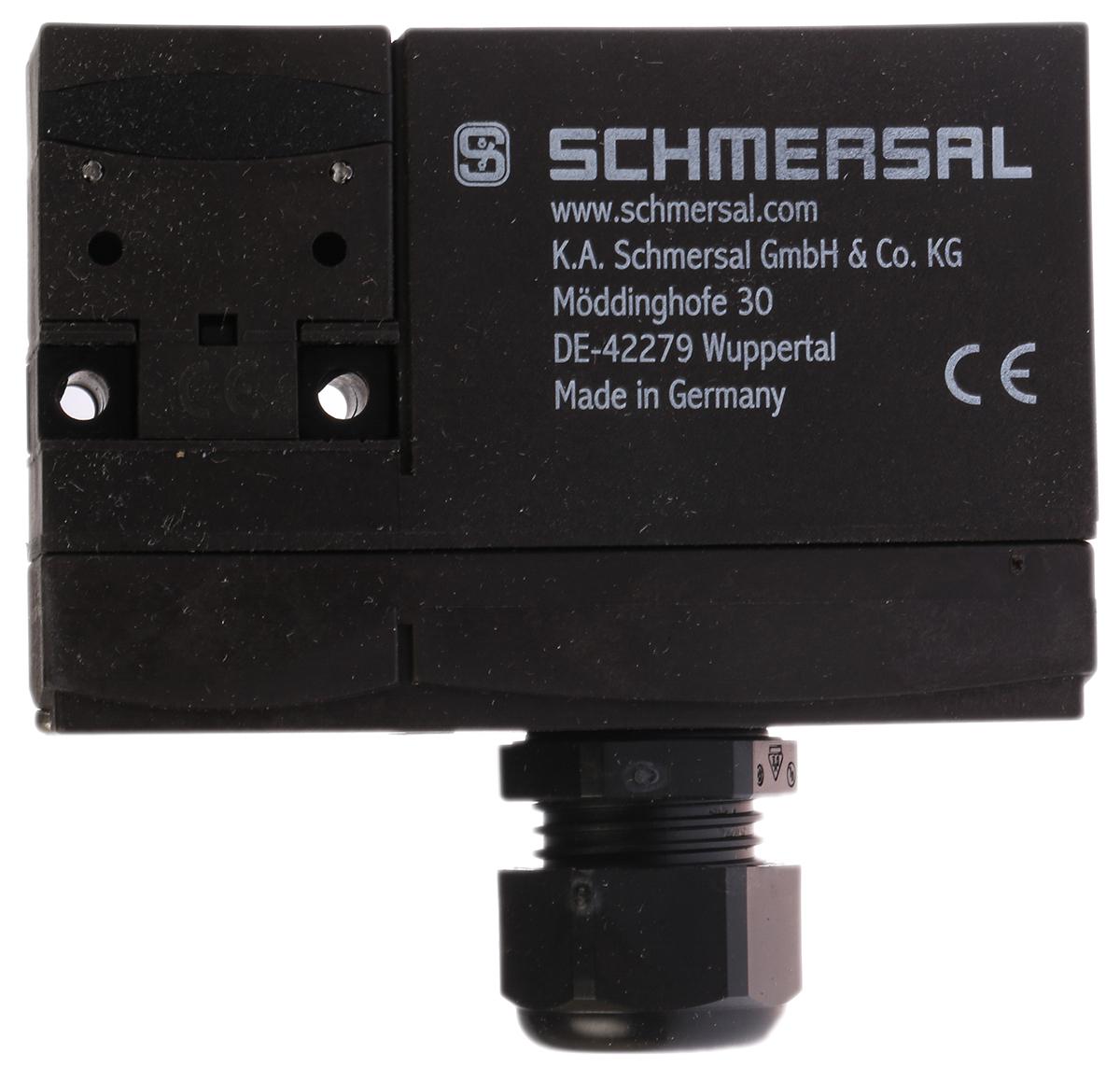 Schmersal AZM 170 Magnet-Verriegelungsschalter, Entriegelt bei Spannung, 24V ac/dc, , Öffner