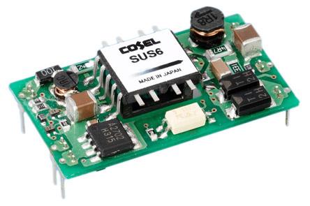 Produktfoto 1 von Cosel DC/DC-Wandler 6W 5 V dc IN, 15V dc OUT / 400mA 500V ac isoliert