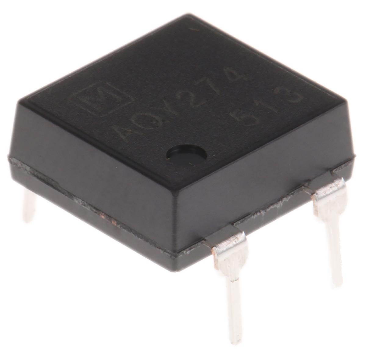 Produktfoto 1 von Panasonic THT Optokoppler DC-In / MOSFET-Out, 4-Pin DIP, Isolation 2,5 kV eff