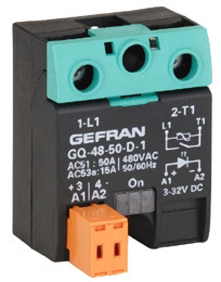 Produktfoto 1 von Gefran GQ SMD Halbleiterrelais mit Nulldurchgang 600 V ac / 50 A