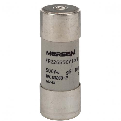 Mersen Feinsicherung gG / 100A 22.2 x 58mm 500V ac Keramik