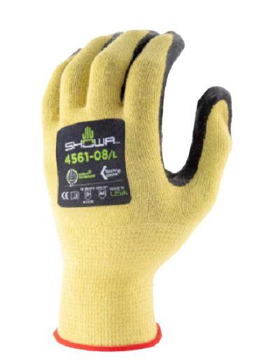 Produktfoto 1 von Showa Schneidfeste Handschuhe, Größe 10, XXL, Schneidfest, Elastan, Gelb