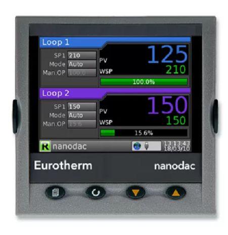 Produktfoto 1 von Eurotherm, 4-Kanal Grafik Grafikschreiber für Strom, Spannung, Widerstand, Temperatur