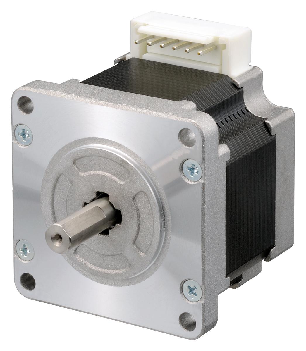 Produktfoto 1 von Sanyo Denki 103H7 Hybrid 1.8° Schrittmotor 24 V / 2 A 2.1Nm 6-adrig, 60 x 60mm Wellen-Ø 8mm