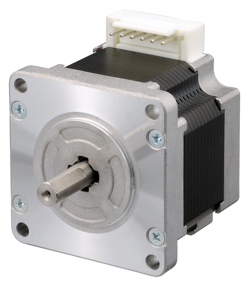 Produktfoto 1 von Sanyo Denki 103H7 Hybrid 1.8° Schrittmotor 24 V / 3 A 2.1Nm 6-adrig, 60 x 60mm Wellen-Ø 8mm